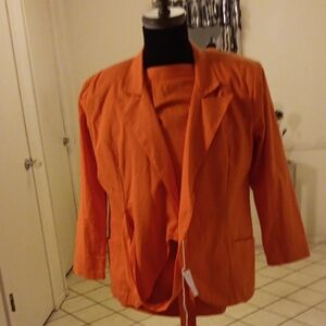 Women's Orange suit